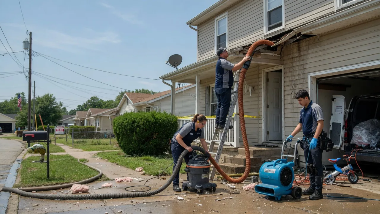 Water Damage Restoration in Rices Landing, PA near me